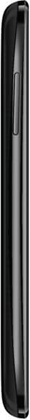 Micromax Bolt A71 side profile showing slim black candybar phone design with screen and controls along edge
