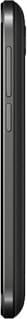 Micromax Canvas Power smartphone shown from the side, displaying its slim black profile and curved edges