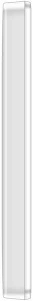 Micromax X253 phone, front view, white rectangular device with minimal bezels