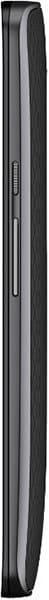 Motorola Moto X Play smartphone shown from the side, displaying its slim black profile and curved edges