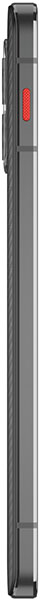Motorola ThinkPhone rear view, showing dark gray back panel with red Motorola logo