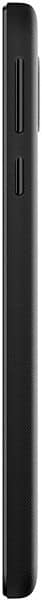 Nokia 1 Plus phone shown from the side, displaying its slim black profile and physical buttons along the edge
