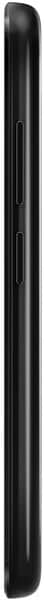 Nokia 2.2 phone, side view, black finish