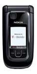 Nokia 6263 mobile phone, front view, closed with flip design and small external screen visible