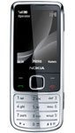 Nokia 6700 Classic front view, black and silver candybar phone with numeric keypad and small screen