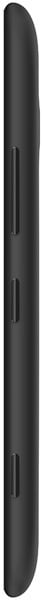 Nokia Lumia 1320 side view, black smartphone with volume and power buttons visible along the edge