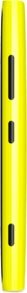 Nokia Lumia 920 in bright yellow, shown from the side profile