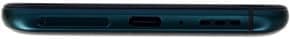 Oppo Reno 5G phone viewed from the rear, showing its dark blue back panel and camera module