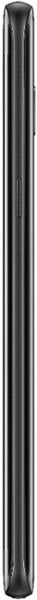 Samsung Galaxy Note7 rear view, black, tall rectangular device with curved edges