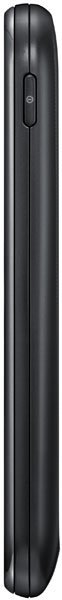 Samsung Galaxy Ace 2 smartphone, side view, black with power button visible