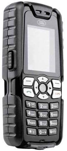 Sonim Land Rover S1 rugged mobile phone, front view, with large display and physical keypad