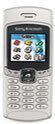 Sony Ericsson T237 mobile phone, front view, with small screen and numeric keypad