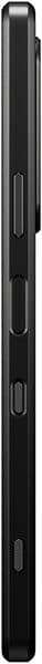 Sony Xperia 1 III phone shown from the side, displaying its slim black profile with camera module and buttons along the edge