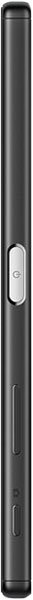 Sony Xperia Z5 Premium, rear view, black smartphone with vertical camera and control buttons