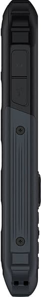 TCL 3189 phone, rear view, showing black textured back panel with vertical ridges and camera module area