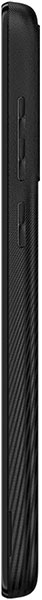 TCL 501 smartphone, rear view, black with textured surface and camera module