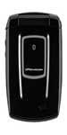 UTStarcom CDM-7026 flip phone, front view, closed with external display visible