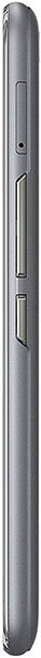 Vodafone Smart Ultra 6 smartphone, side view, showing the device's slim profile with volume and power buttons