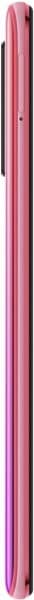 Xiaomi Poco X2 smartphone, side view, in pink with visible power button and volume controls