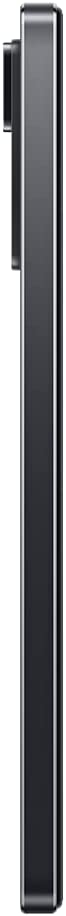 Xiaomi Redmi Note 11 Pro 5G smartphone shown from the side, displaying its slim profile and dark finish with camera module and power button visible