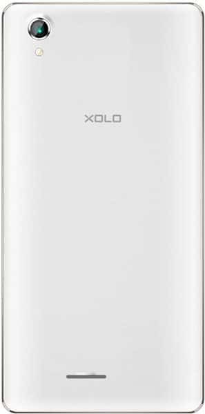 XOLO A1010 smartphone rear view, white back panel with camera and branding visible