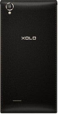 XOLO A550s IPS smartphone, rear view showing black textured back with camera and branding