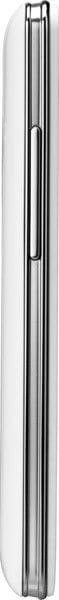 XOLO Q500 smartphone shown from the side, displaying its slim profile with dark frame and light back panel
