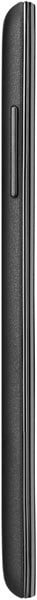 XOLO Win Q900s smartphone, side view, showing thin black device with ridged edges