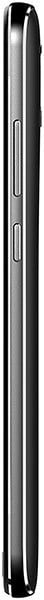 ZTE Blade V8 Pro, side view, black smartphone with curved edges and power button