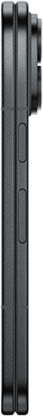 Google Pixel 11 Pro Fold, side view showing folded position with visible power and volume buttons along the edge