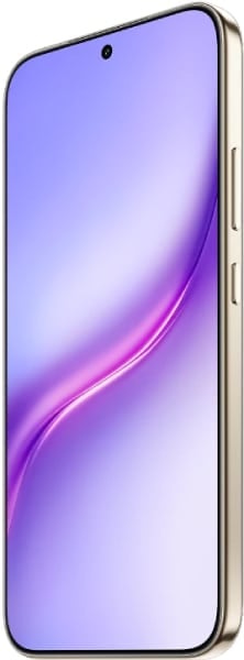 HONOR X9e Pro front view with purple gradient display and centered camera hole