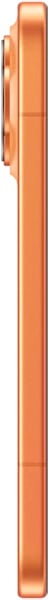 Honor 600 Pro side view, orange metallic finish, portrait orientation