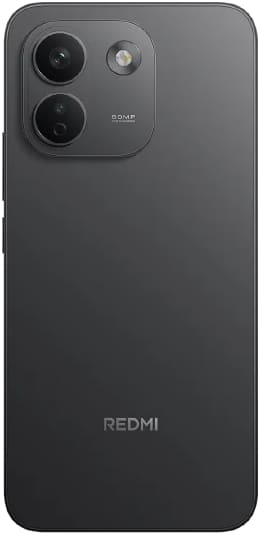 Xiaomi Redmi Note 17 Pro Max 5G rear view, showing dual camera setup and black finish